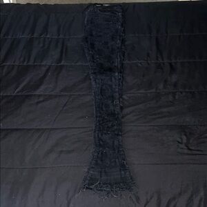 Chic Black Flare Jeans for Women